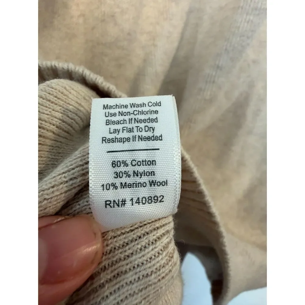 Marine Layer Men's Archive Big Bear 1/4 Zip Sweater Size S